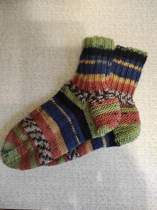 Носочки детские, шерстяные, ручная работа, топ Крохатушка одяг Киев - изображение 2