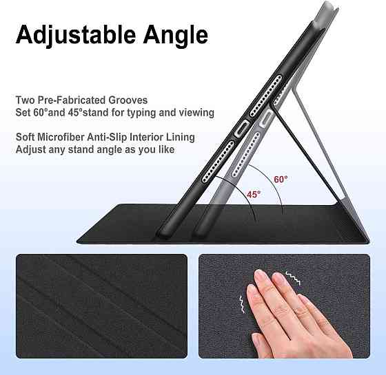 Фирменный защитный чехол-книжка DTH-PANDA для iPad 10.2