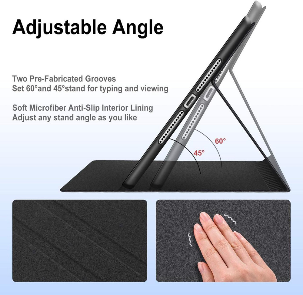 Фирменный защитный чехол-книжка DTH-PANDA для iPad 10.2