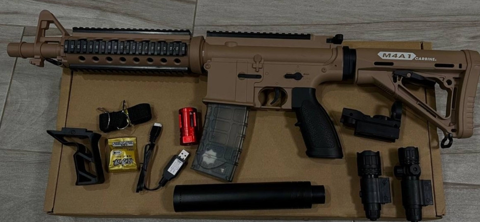 Професійний орбізний автомат М4А1, професійний гель бластер , орбіган. Харків - фото 3