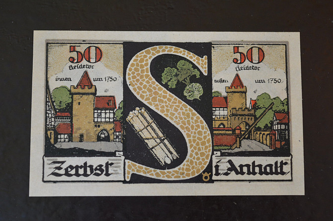 Германия. Нотгельд. 50 Pf 1921 года ( 3 ) Полтава - изображение 1