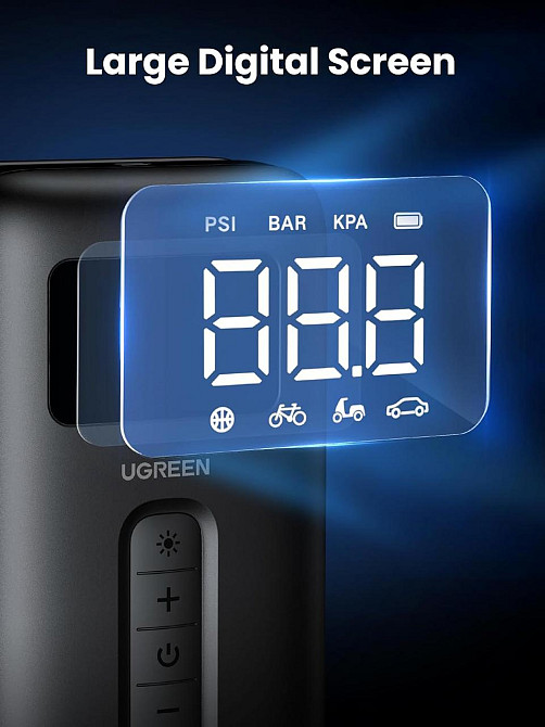 Портативный автомобильный насос UGREEN CD259 Киев - изображение 8