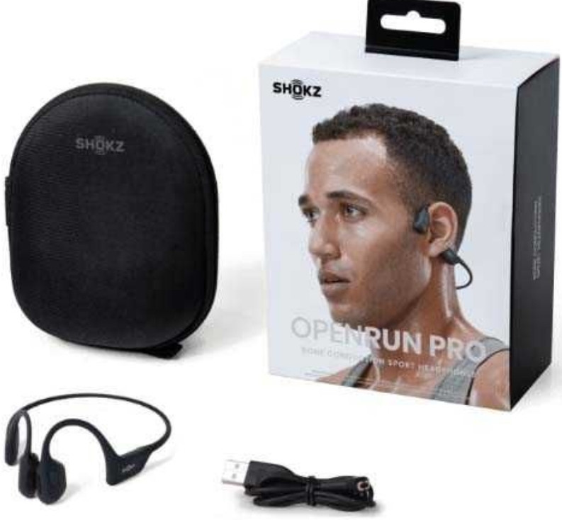 Безпроводные спортивные Наушники: Shokz OpenRun Pro Blue Харьков - изображение 8