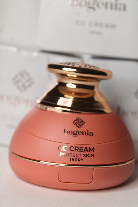 Тональный крем CC Bogenia Velvet тон Ivory Кушон Слоновая кость Запорожье - изображение 5