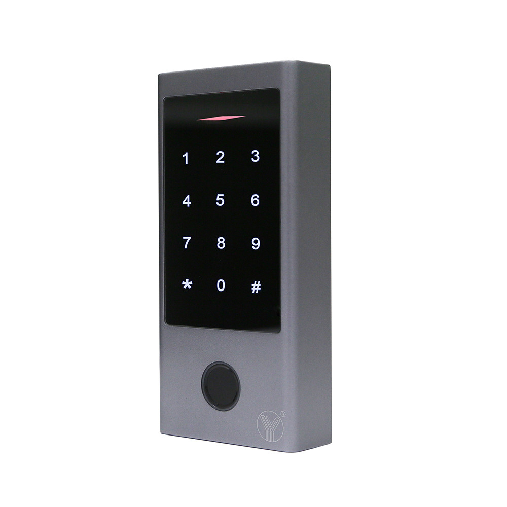 Кодова клавіатура Yli Electronic YK-1068B зі зчитувачем EM-Marine з сенсорними кнопками Киев - изображение 3