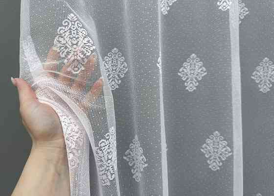 Тюль VR-Textil 1570т Преміум Холодний білий 500х270 см (42-1138) Київ