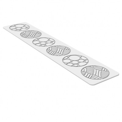 Кондитерский коврик Silikomart для декорування Snowboll (SNOWBALL) Винница - изображение 2