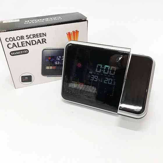 Часы с функцией влажности DS-8190 2573, Настольные электронные часы с подсветкой Лед настольные EZ-70 Львов