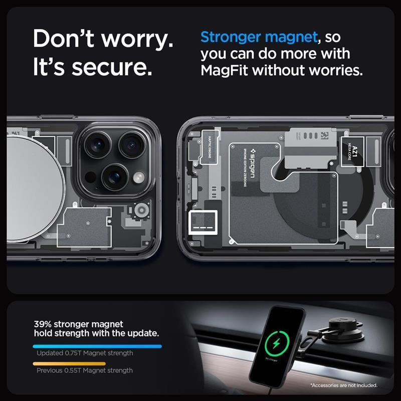 Чохол-накладка Spigen Ultra Hybrid MagFit для Apple iPhone 15 Pro Zero One (ACS06721) ( 12213 ) Харьков - изображение 7