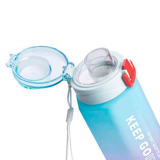 Пляшка для Пляшка для води 650 мл пляшечка з поїлкою для спорту та школи 23 см Keep Going HP-14-47TU Київ