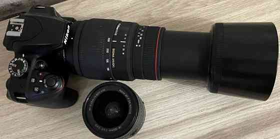 Фотоаппарат NIKON D3400 SIGMA apo dg 70-300mm 1:4- 5.6 Киев