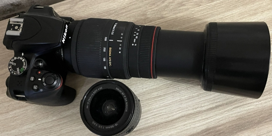 Фотоаппарат NIKON D3400 SIGMA apo dg 70-300mm 1:4- 5.6 Киев - изображение 5