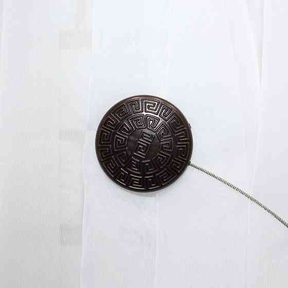 Магніти для штор і гардин (107м) Родос набір 2 шт Шоколадний (81-018) Київ