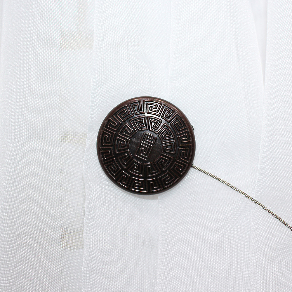 Магніти для штор і гардин (107м) Родос набір 2 шт Шоколадний (81-018) Київ - фото 2