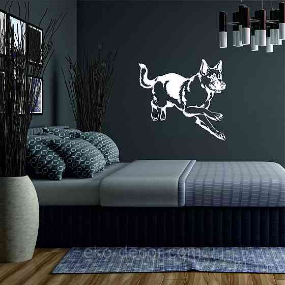 Декоративное настенное Панно «Овчарка» , Декор на стену 70*65 см, Белый Киев