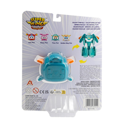 Трансформер Super Wings Transforming Super Pet Тіно улюбленець (Tino pet) (EU770643) Вінниця - фото 8