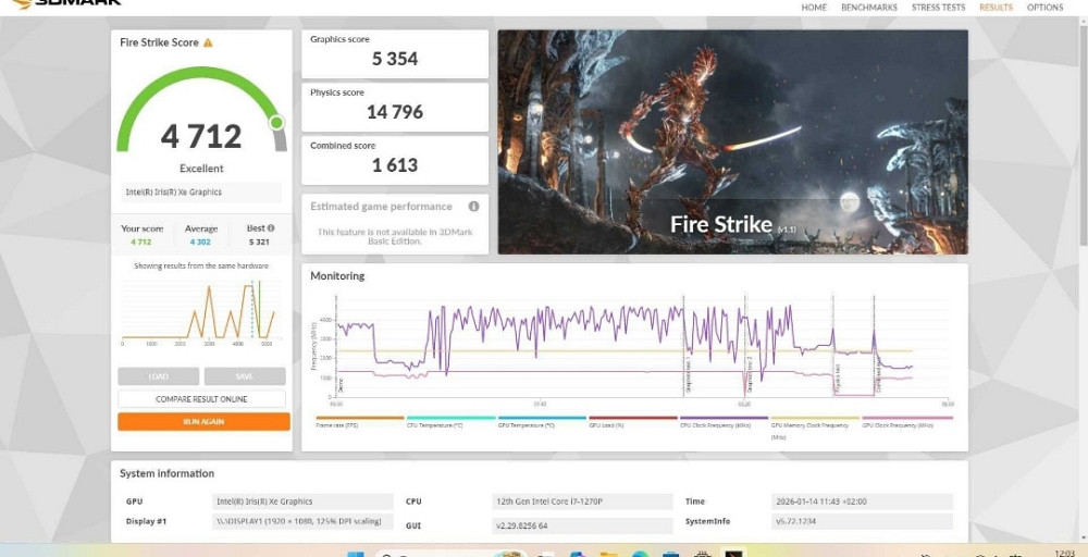 Dell Latitude 7530 Core i7-1270P/ RAM 16 Gb/ SSD 1 Tb/ 15,6