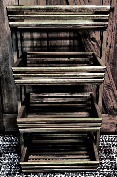 Стелаж для овочів і фруктів "Ватерлемон" мокко Миколаїв - фото 1