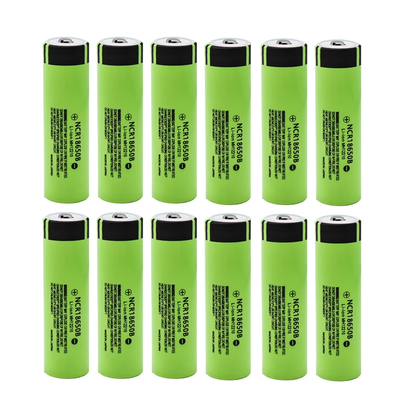 Защищенный Li-Ion аккумулятор Panasonic NCR18650B 3400 mAh (Зеленый) Винница - изображение 9