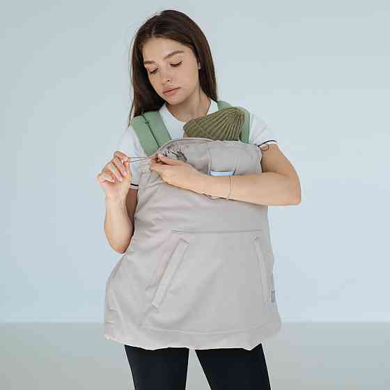 Мультисезонна слінгонакидка Softshell Бежевий Київ