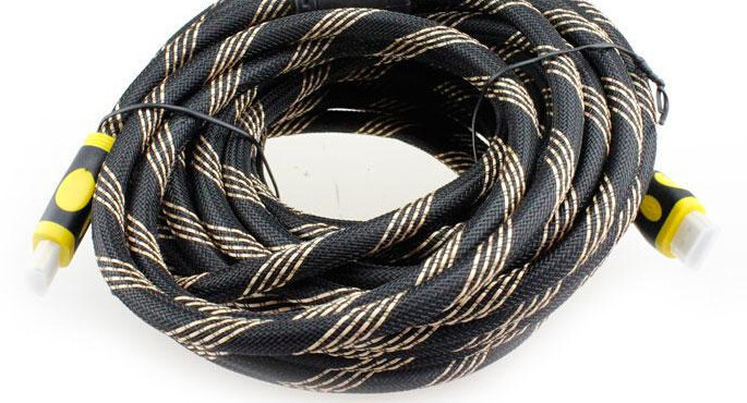 Кабель MHZ Hdmi to Hdmi 15м 1080p посилений в обмотці Винница - изображение 2