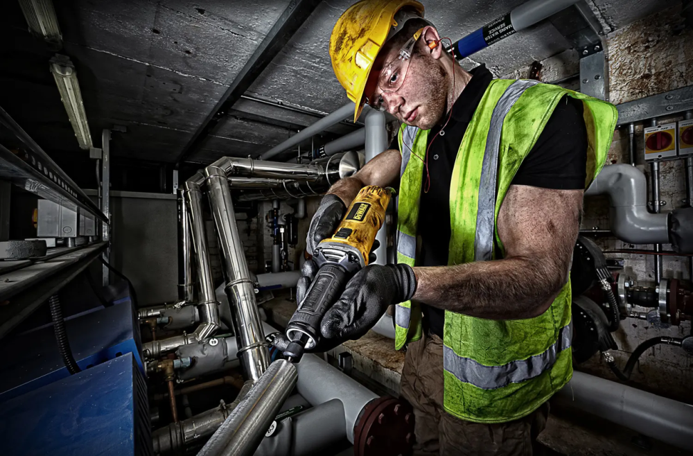 Прямошліфувальна машина мережева DeWALT DWE4884 : 450 Вт, 2500 об/хв, цанга 6 мм Київ - фото 8
