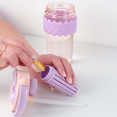 Бутылка для воды Kite 700 мл лілово-рожевий (K25-1230-2) Винница - изображение 6