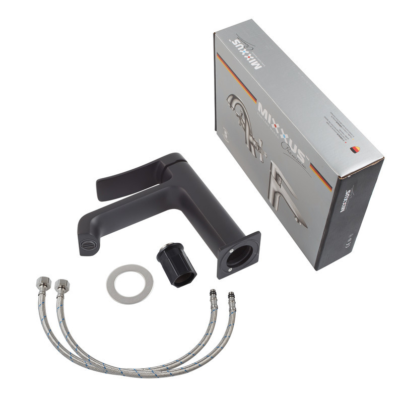Змішувач для умивальника Mixxus Premium DALI 001 NUT Black   ( MI6750 ) 22030 Харків - фото 4
