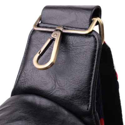 Сумка Vintage Жіноча слінг через плече з екошкіри Чорна (sale_15117) Вінниця - фото 10