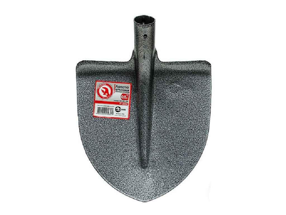 Лопата штыковая универсальная (молотковое покрытие) 0,8кг FT-2003 ТМ INTERTOOL Solmir Киев - изображение 1