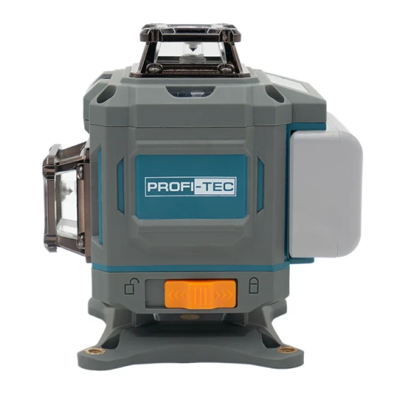 Лазерний нівелір PROFI-TEC PGL 4D 1640 (40 м, 16 ліній, зелений промінь) Київ