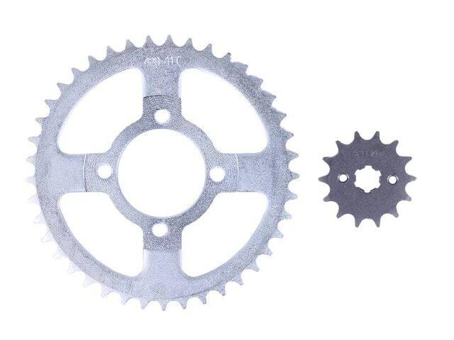 Звезда задняя и звезда передняя 41Т/14Т 428H на мопед Альфа, к-т: 2 шт. Мукачево - изображение 3