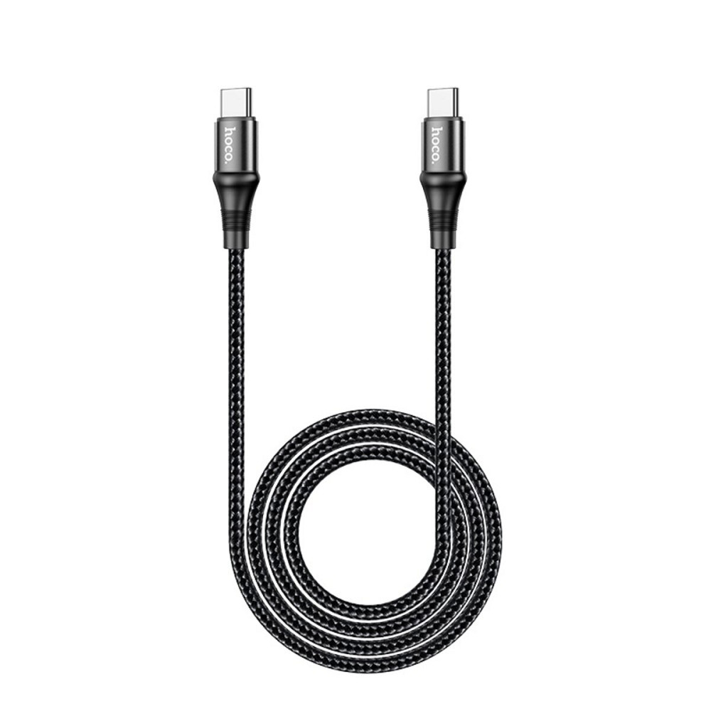 Кабель HOCO X50 Type-C to Type-C Exquisito 100W charging data cable(L=2M) Black Київ - фото 3