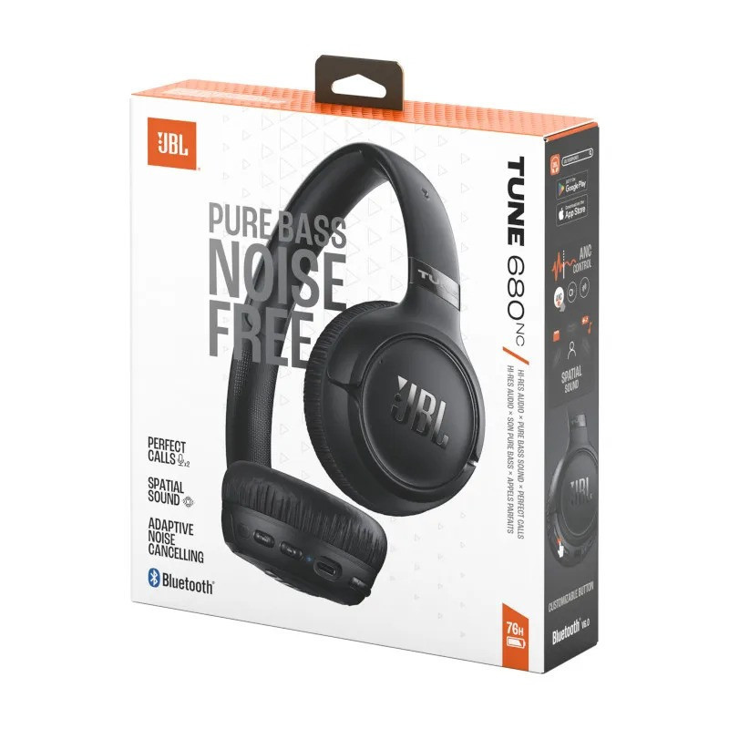 Bluetooth-гарнітура JBL Tune 680NC Black (JBLT680NCBLK) ( 17328 ) Харьков - изображение 1