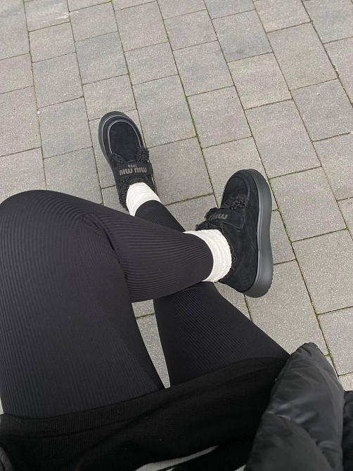 Edan Instruments Черевики жіночі EDAN 157 чорні (зима, замша натуральна) (6130) Коломия - фото 5