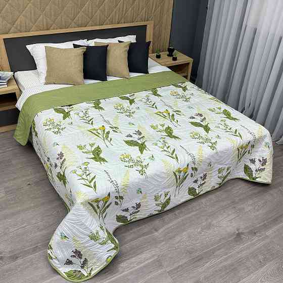 Покривало Decorator Spring Glade 215x240 см с разноцветным цветочным принтом (85-184) Київ