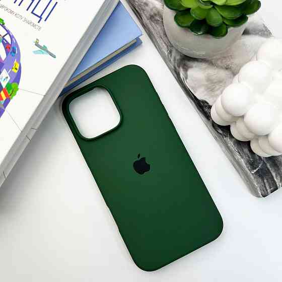 Чохол Silicone Full Case для iPhone 16 Pro Max 40, Atrovirens Київ