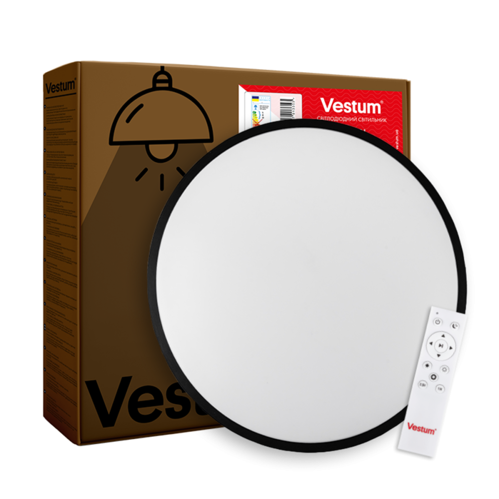 RING матовий 80W 480*60мм 3000К-6500К з ДК чорний Днепр - изображение 7