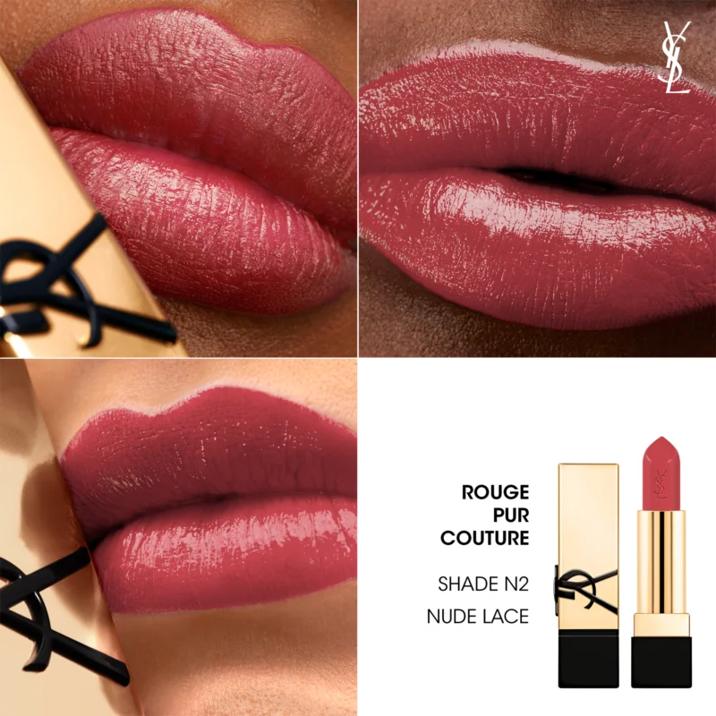 Помада для губ Yves Saint Laurent Rouge Pur Couture Caring Satin Lipstick N2 Nude Lace Слов'янськ - фото 3