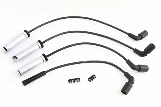 Провода свечные Lanos 1.5 с метал. колпачками Tesla Silicone Resistive Винница