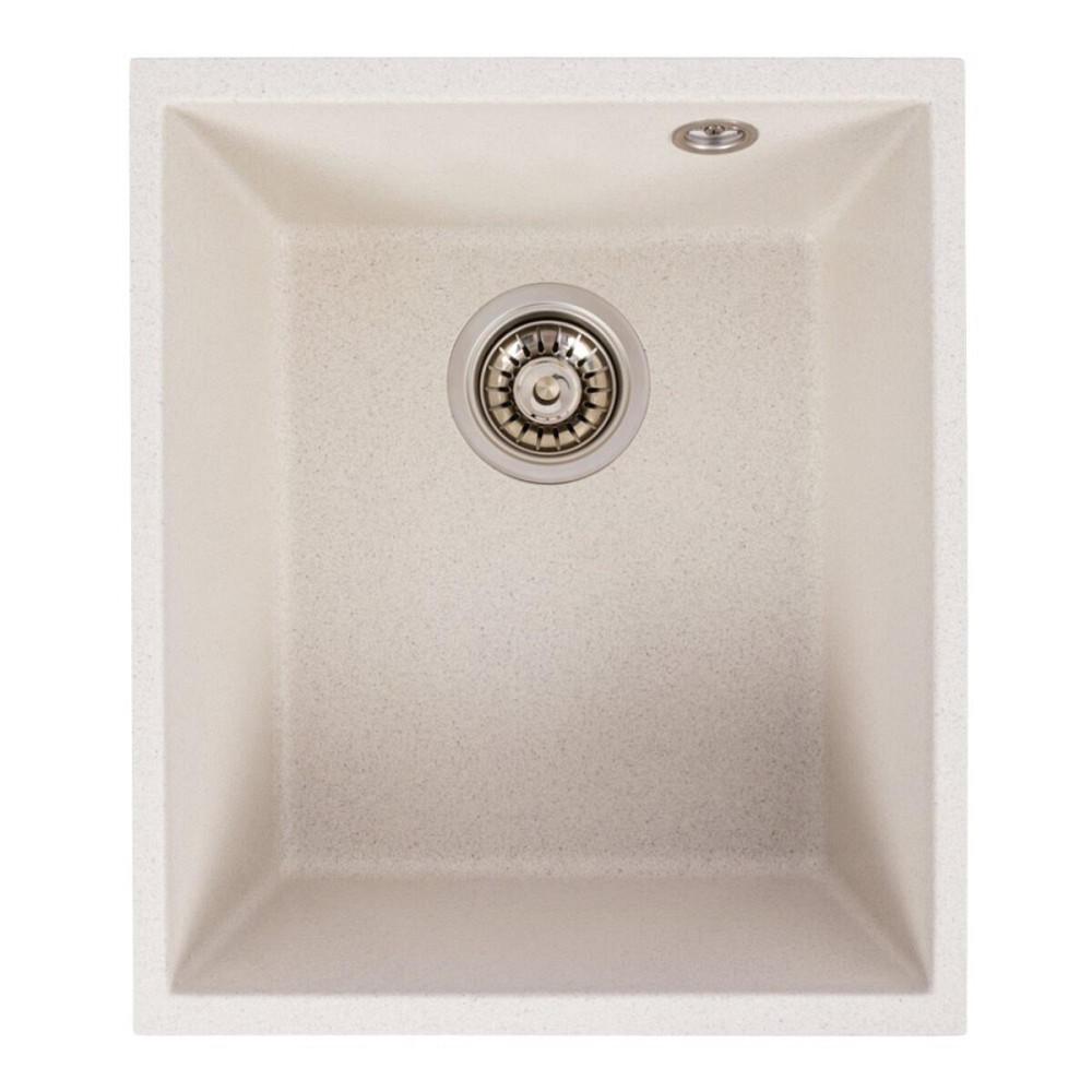 VALESO Кухонна гранітна мийка 3744 ROXY VALESO біла в крапку Коломыя - изображение 1