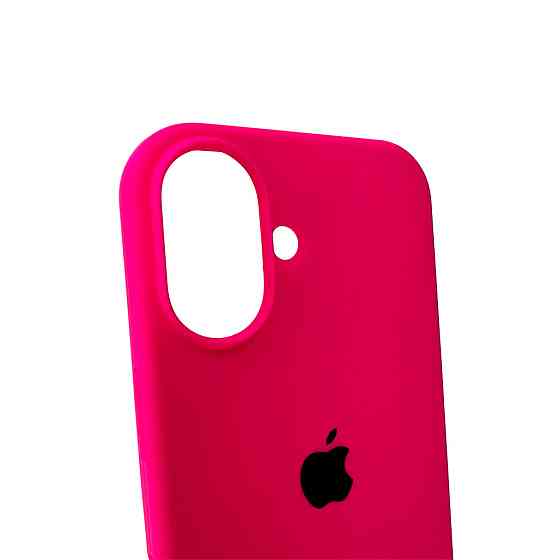Чохол для смартфона Silicone Full Case AA Open Cam for Apple iPhone 16 23,Shiny Pink Киев