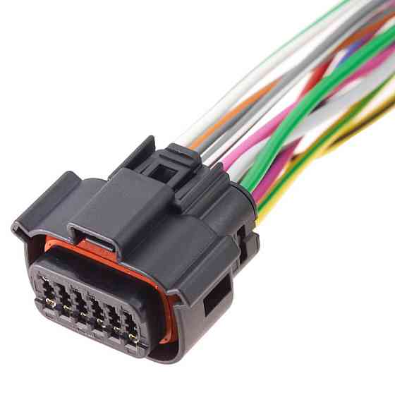 Разьем коннектор с проводом, 12-кон.,  36792-1201,  Molex Америка универс., Моторный Ford Киев