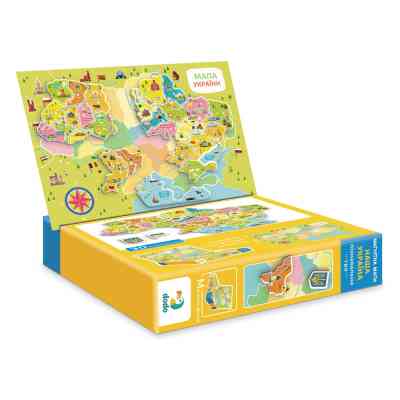 Навчальний набір DoDo Магнітна мапа України (200268) Вінниця