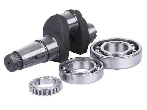 Коленвал в сборе  с подшипниками 6310/6210 и шестерней на дизельный двигатель 180N, Мукачево