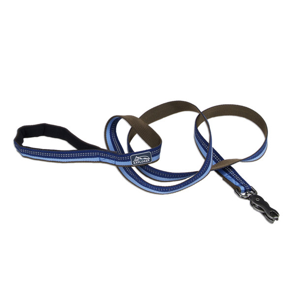Coastal K9 Explorer Leash КОСТАЛ К9 ЭКСПЛОРЕР светоотражающий поводок для собак, 2.5смХ1.8м Киев - изображение 1