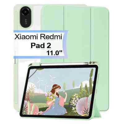 Чехол для планшета BeCover Soft Edge TPU Xiaomi Redmi Pad 2 11.0" Green (713659) Винница