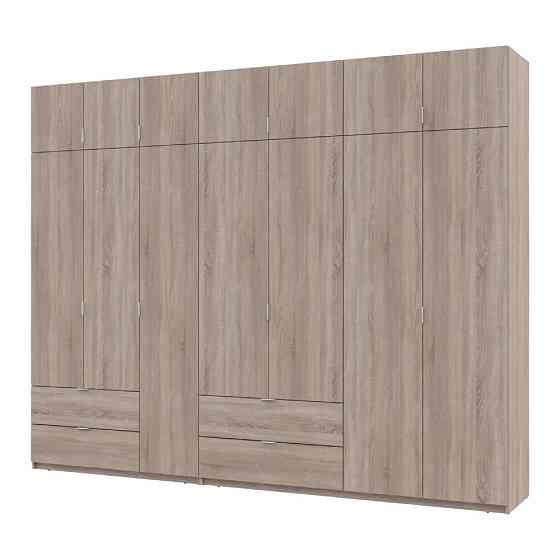 Шафа для одягу Doros Лукас Дуб сонома 3+4 ДСП 300х50х240 DRS-011708 (42005131) Львів