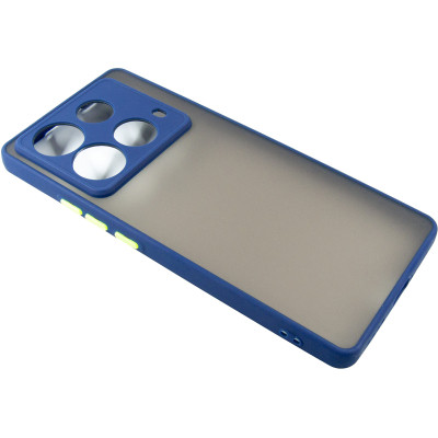 Чохол до мобільного телефона Dengos Matte Infinix Note 40 (Blue) (DG-TPU-MATT-154) Вінниця - фото 3