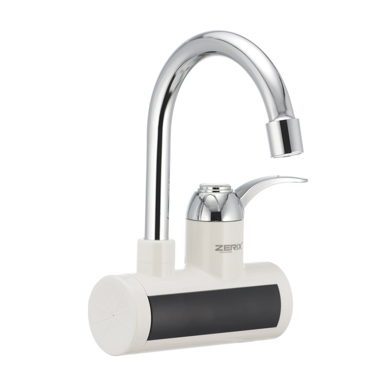 Проточний водонагрівач Zerix ELW21-EW 3 кВт настінний з індикатором температури (ZX4657) Чернівці - фото 2